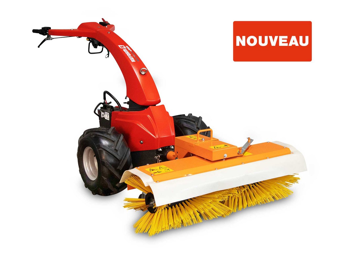 Motech eRM9 avec brosse de balayage - nouveau