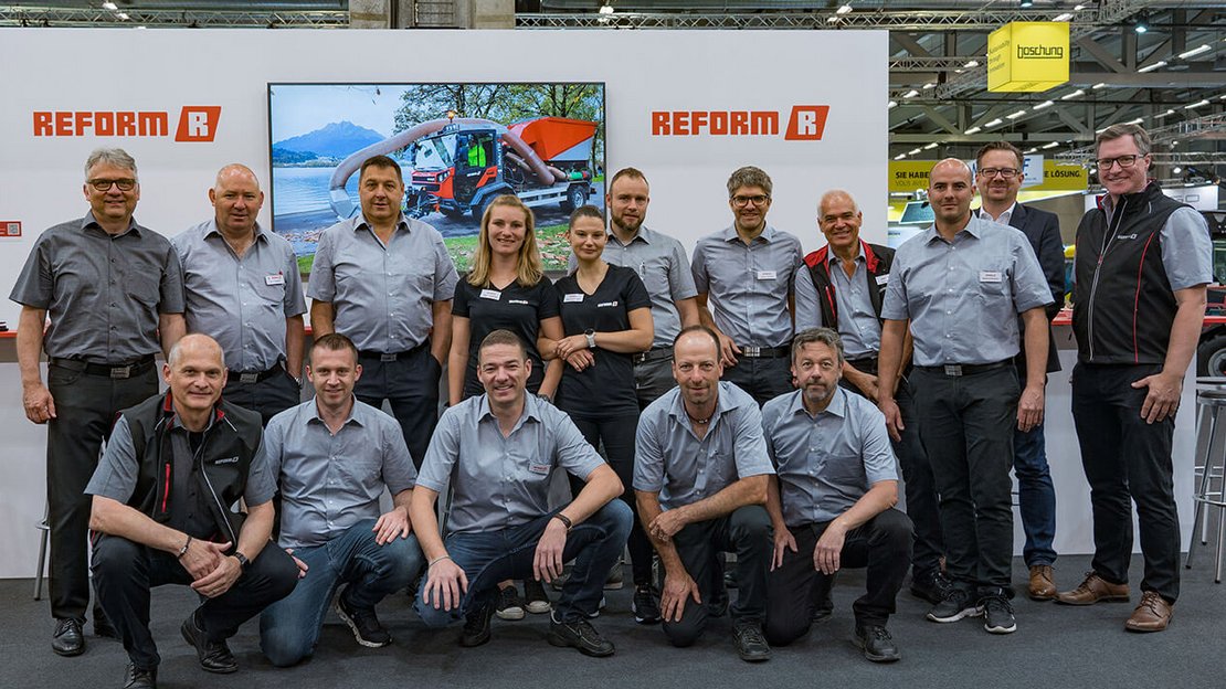 [Translate to English:] REFORM Team auf der Kommunalmesse Suisse Public