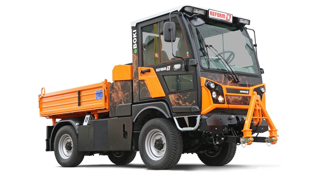 eBoki Kommunalfahrzeug elektrisch leise emissionsfrei