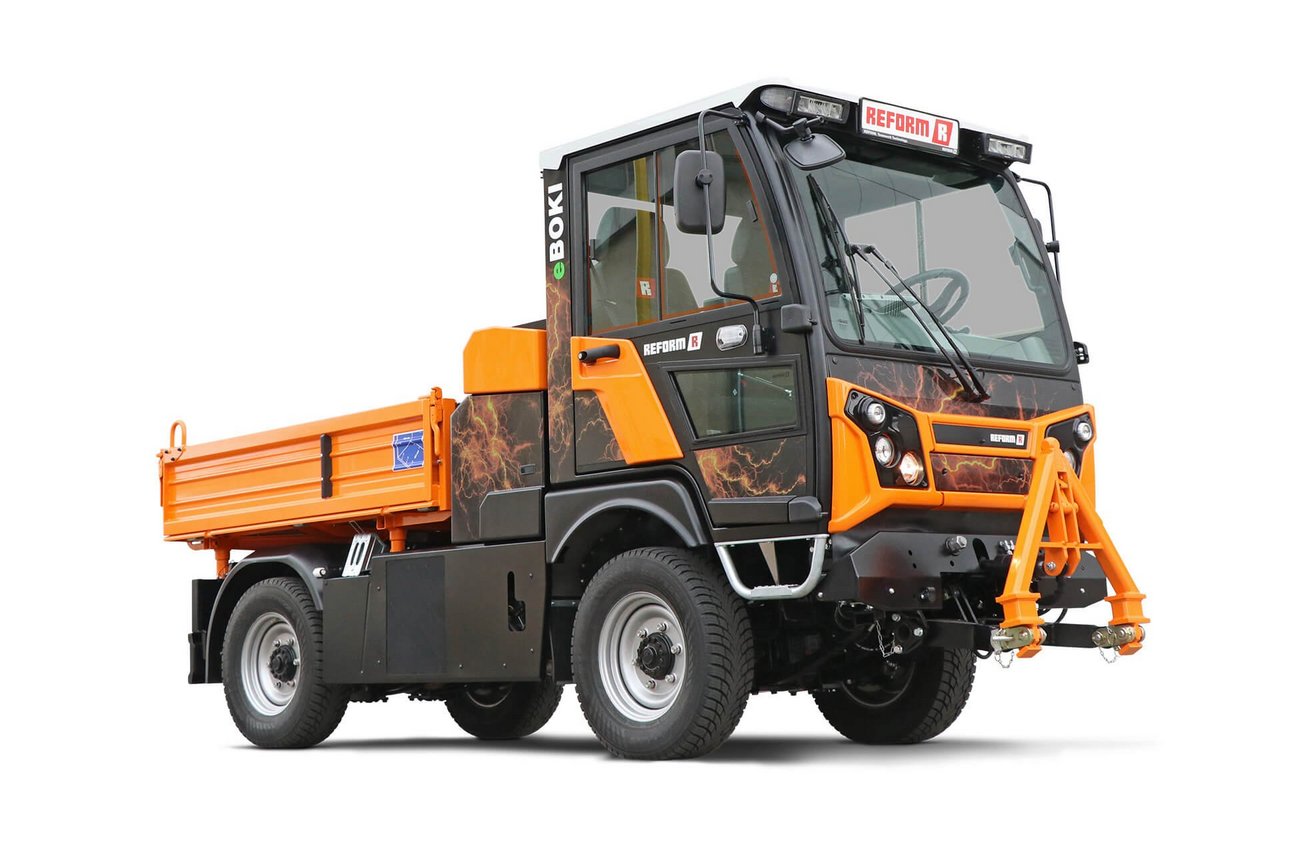 eBoki Kommunalfahrzeug, elektrisch, leise, emissionsfrei