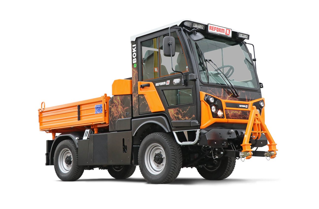 eBoki Kommunalfahrzeug, elektrisch, leise, emissionsfrei