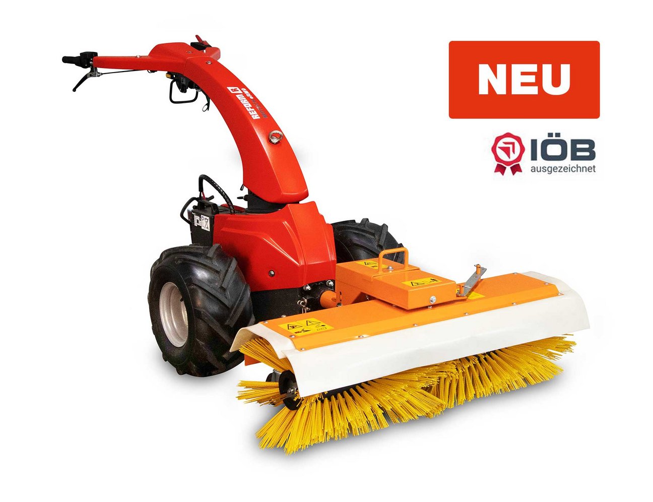 Motech eRM9 mit Kehrbürste - neu, IOEB ausgezeichnet