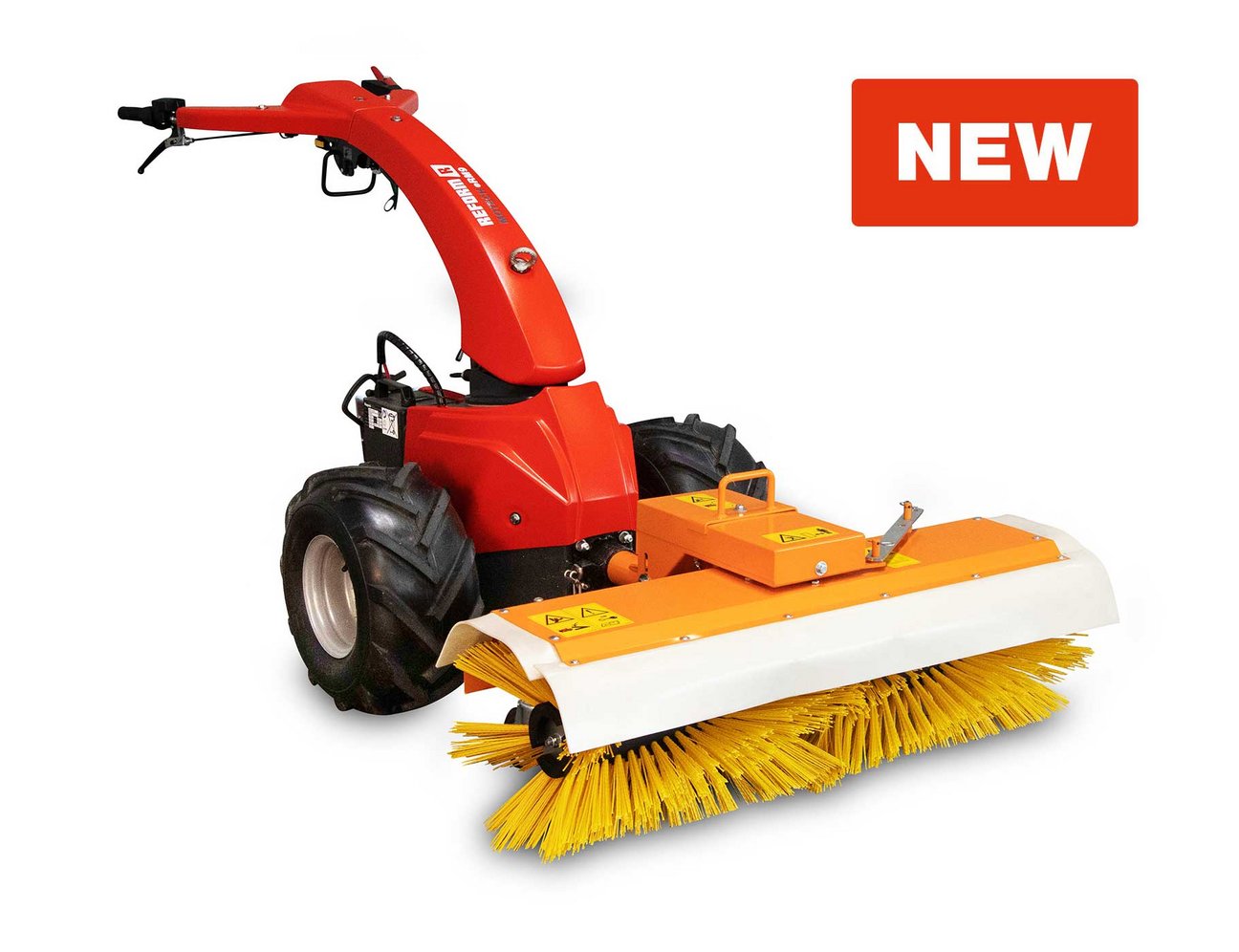 Motech eRM9 with sweeping brush - new